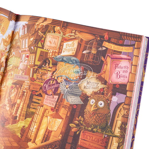 Harry Potter Wizarding Illustrated Official Magical Dictionary Series Encyclopedia English Original The Harry Potter Wizarding Almanac JK Rowling