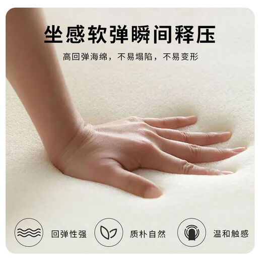 Heji simple modern small apartment rental bedroom apartment living room clothing store rest area reception double sofa lazy person brown - cat claw leather (scratch and wear-resistant) small double 118cm