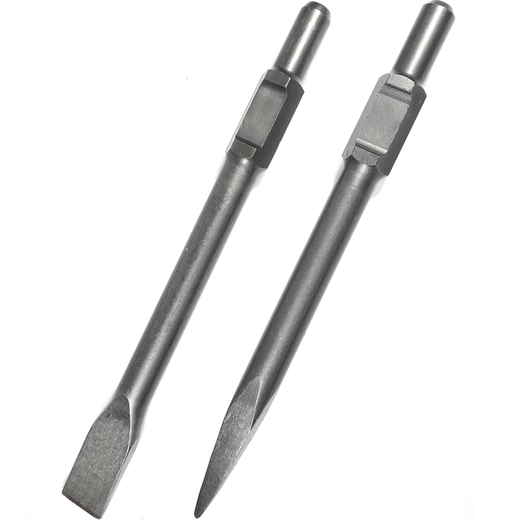 Large electric pick, heavy duty electric pick, extended flat chisel, concrete drill bit, large electric pick 30x380 pointed chisel