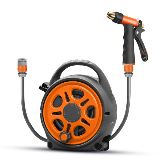 Orichi portable household high-pressure water gun water pipe car wash water pipe car flower watering tool set H3+10m N12 storage rack