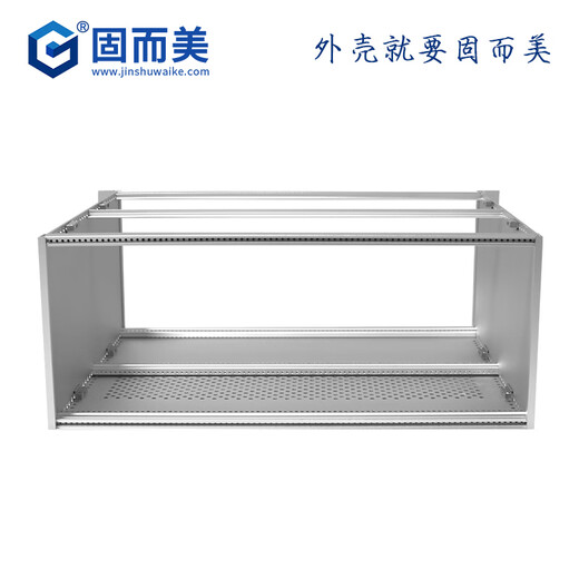 Joint shell 5U plug-in chassis all-aluminum industrial control chassis shell 4U customized aluminum alloy 2U1U3U6U server chassis industrial rack chassis 19-inch customized sample 4u500 aluminum plug-in box (silver sandblasted oxidation)