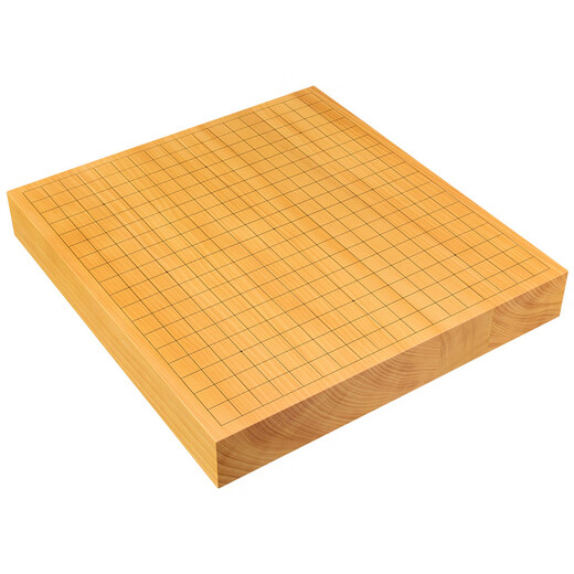 大师汇棋具熊须香榧木棋盘拼接日本进口带证书成人比赛家用送礼9735/9738 (9738)棋盘+黄心楠木罐+25号雪印