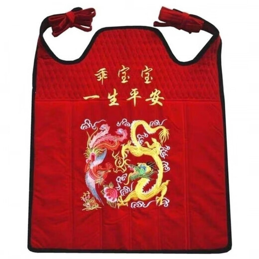 可爱淘云南老式婴儿背带传统贵州硬背扇裹被四川后背小孩的背被宝宝背巾 双面绣花/随机发货/76*64