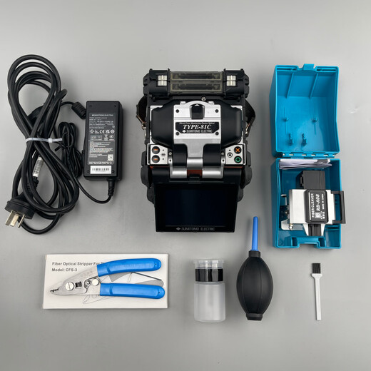 
Cloud Test Communication YUN TEST fiber splicing machine used fusion splicing machine Fujikura Sumitomo Ichinojilong China Electricity Airoke domestic fusion splicing machine fiber splicing machine optical cable trunk hot melt fully automatic belt machine Sumitomo 81C black cover (80 kilometers short drying, double heating furnace, stable fusion splicing)