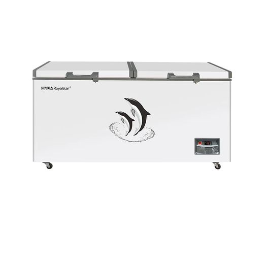 Royalstar dual-temperature freezer household small double-box freezer refrigeration and freezer dual-door commercial large-capacity horizontal freezer energy-saving commercial large-capacity dual-temperature dual-chamber 426L