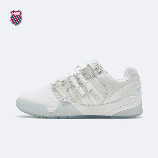 KSWISS [same style on the show] casual shoes for men and women spring couple casual fashion slam shoes 9275-US Wimbledon white/breeze blue 44