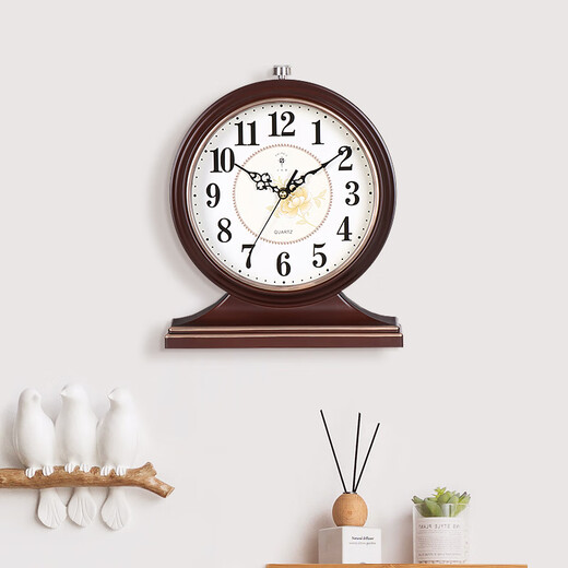 Polaris (POLARIS) wall clock, classical European clock, retro silent living room decoration table clock, creative bedroom bedside clock