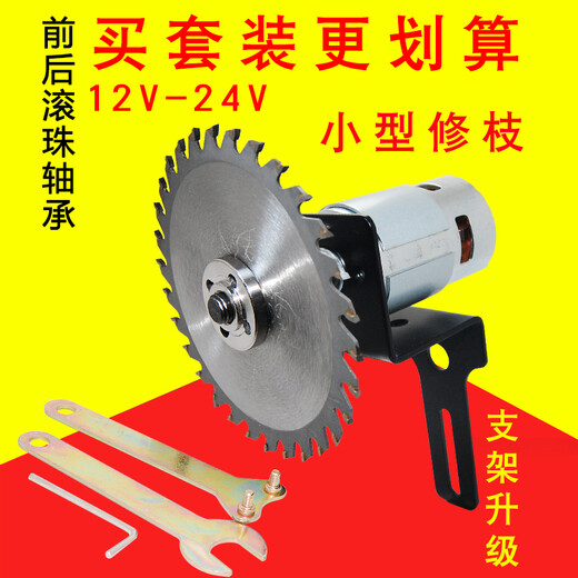Yuechangsheng 795 moteur à haut débit jardin tous pointeur moteur dc moteur de l'élagage bricolage petit moteur 12v24v 795 795 Motor Back