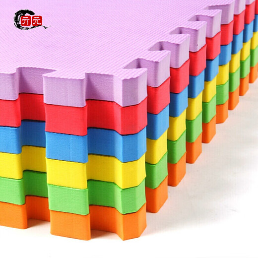 Children's floor mat puzzle foam block plastic tatami floor mat customized red 60*60*2.5 cm (single piece price)