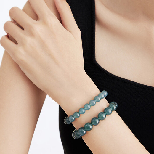 Chow Tai Fook New Chinese Style Jade Beads Bracelet Bead Chain K65884 Birthday Gift for Men Approximately 16.25cm