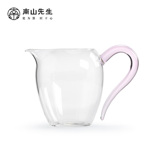 Mr. Nanshan Kung Fu tea set heat-resistant glass teacup tea sea tea ceremony accessories Qingyun Justice Cup Qingyun Justice Cup_Pink version