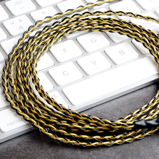 
Line Art Craft Xielantu 2nd Generation 4.4 Balance Line IE300 Upgrade Line 0.78AKG5005 Shure 846 Headphone Line mmcx Gold-plated Silver Wire 4.4mm L-shaped Balance Head Aili and T8iE/Layla AION/T9iE