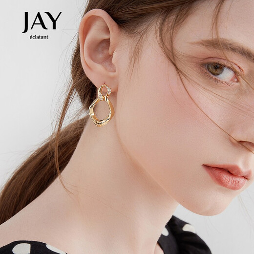 Jay 2025 new design rhombus earrings for women, birthday gift for girlfriend