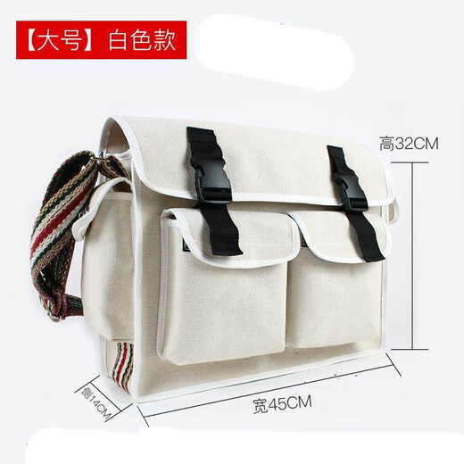 Sailotou construction site canvas bag tool bag thickened wear-resistant bricklayer storage bag construction site carpentry maintenance labor protection multi-functional water No. 40 green medium size 40*13*30CM