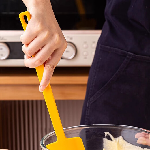 Ten-color life silicone spatula extra large all-in-one high temperature resistant cake cream food grade shovel smoothing mixing tool baking