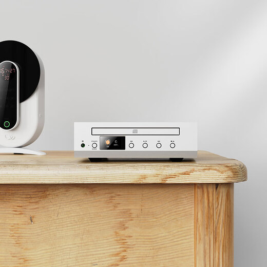 SHANLING CR60 CD turntable and track all-in-one professional audio CD player digital turntable U disk hard disk desktop CD player Moonlight Silver