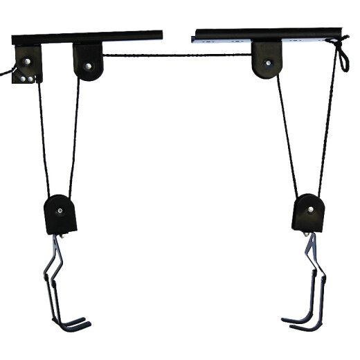 Bicycle trailer rack, crane rack, parking rack, suspension rack, mountain bike rack, hanging hook, display rack, wall rack, red