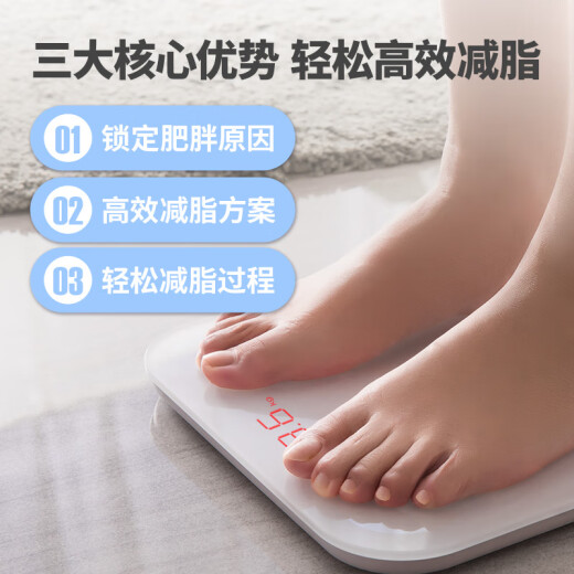 PICOOC body fat scale Mini white electronic scale home intelligent and accurate body fat measuring instrument human health gift gift