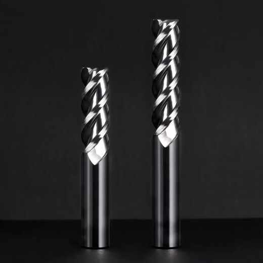 55 degree tungsten steel alloy aluminum milling cutter with 3 blades special for aluminum milling CNC high gloss mirror end mill CNC tool 55 degree aluminum flat knife 12*35*12D*75