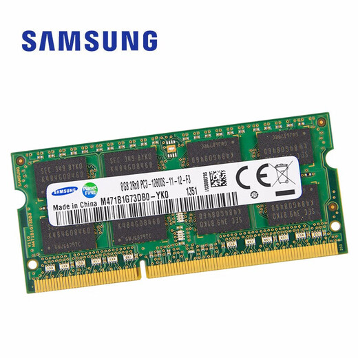 Samsung (SAMSUNG) notebook all-in-one dual-channel running memory module is suitable for Lenovo Dell, Asus, Acer, Xiaomi, Apple MSI, HP Shenzhou, etc. Samsung DDR3 8G 1600 1.5v notebook memory