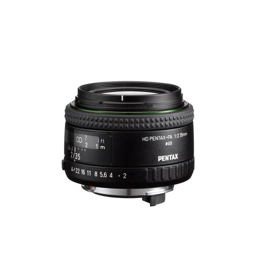 PENTAX SLR camera wide angle telephoto standard constant large aperture fixed focus 100 micro macro lens HDFA35mmF2 fixed focus lens