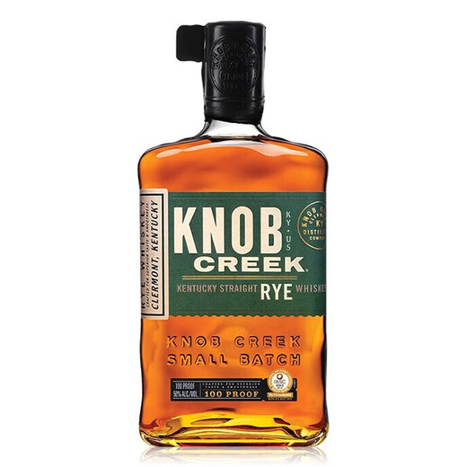 诺布溪品牌授权 诺布溪 Knob Creek 诺不溪肯塔基波本波旁威士忌美国 诺布溪黑麦波本威士忌 750ml