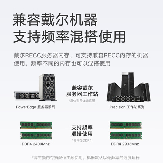 Dell (DELL) Box-Server-Workstation-Zubehör, ECC-Speichermodul der Enterprise-Klasse, 32 GB DDR4 3200 RECC