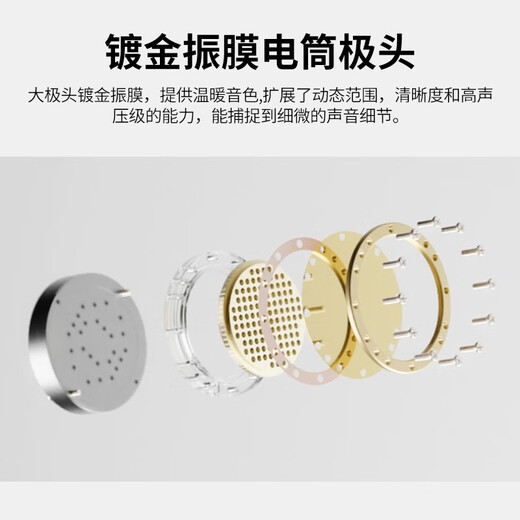 RODE NT1 5TH large diaphragm vocal condenser microphone professional home live broadcast karaoke microphone recording studio internet celebrity anchor computer dubbing recording microphone NT1 5TH condenser microphone (black model) + DS2 desktop stand