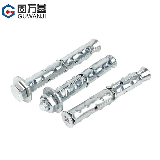 Guwanji mountain thorn expansion screw lightweight brick foam brick hollow brick special expansion bolt fish scale external expansion tube external expansion M10x80 5 pieces