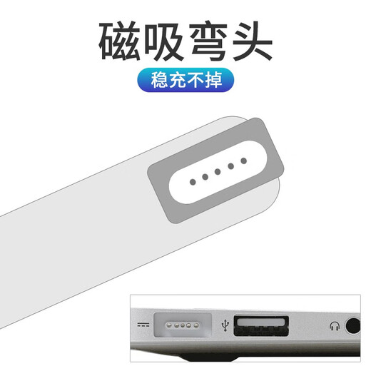 Sufa Typ-C zu Magsafe Original Apple Laptop Ladekabel Ladekabel Magnetische Saugpd schnelles Laden L Kopf Old Netz A1278/A1181/A1184