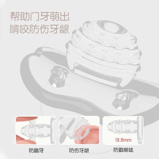 Cadyking Boilable Oral Baby Teething Toy 468 Teething Period Baby Toy 468 Over Four Months, Soft Type (Recommended 6-36 Months)