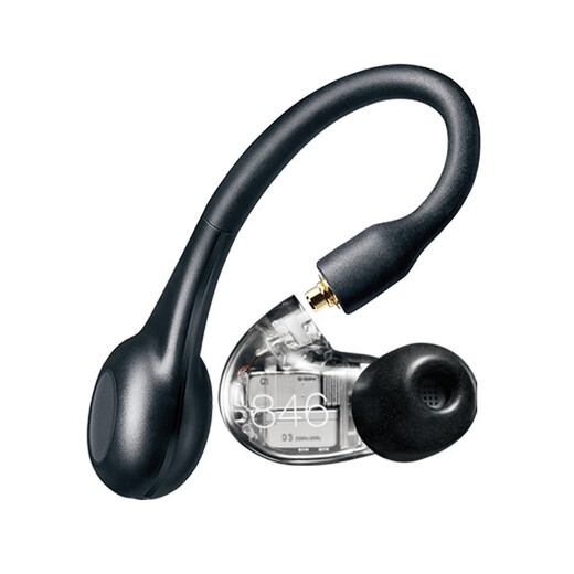 SHURE846二代清澈版/846UNI通话版_四单元动铁旗舰高保真HiFi耳机_入耳式隔音耳机 SE846二代 +TW2   钛银