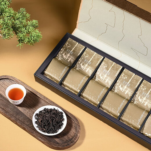 孝文家茶岩值武夷岩茶正岩肉桂一级99.6g中足火自饮礼盒装节日送礼