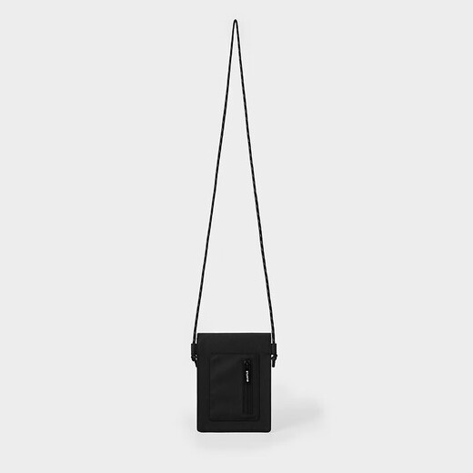 Subtle mobile phone bag for men and women crossbody bag fashion sports shoulder bag casual waist bag coin purse Black black