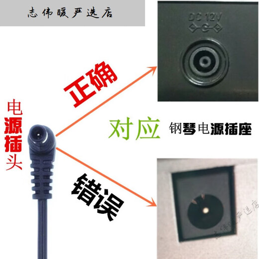 Tiger Rolls-Royce Electronic Piano Casio Power Cord Adaptateur A12150LWPX130PX135PX15 Image