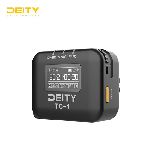 DEITY TC-1 time coder microphone video recording radio compatible with long battery life compact and lightweight remote APP control interconnected multi-camera time code synchronization time code Time Code (suite version)