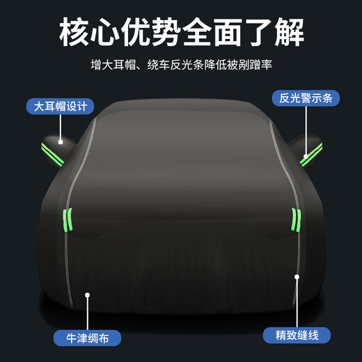 Peugeot 508 Autoabdeckung 408 4008 5008 508L New Energy Autoabdeckung Sonnenschutz E2008 Autoabdeckung Vollschutz Hochwertiges Oxford-Tuch Mondlichtsilber Peugeot Dunkelblau
