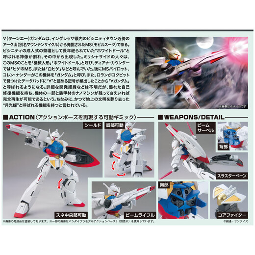 Xingying 1/144 HG UC Series 4 Gundam Mobile Suit Gundam Model Model Boy Toy Gift Hg177 Inverse A WD-MO1
