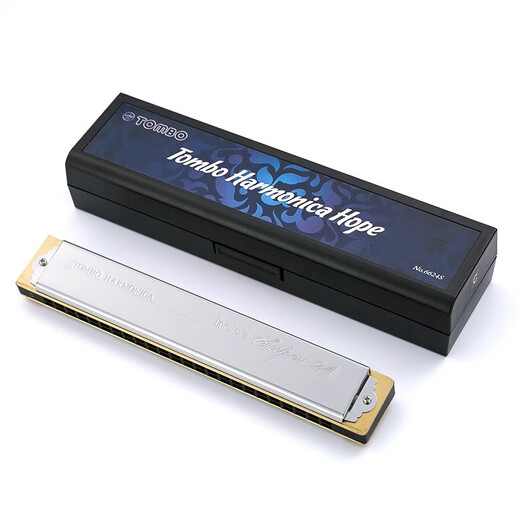 
Tongbao (TOMBO) Tongbao TOMBO harmonica 6624 beginners for beginners adults 24 holes professionally playing 6624S polyphonic harmonica C tune 24 holes [6624S] G tune