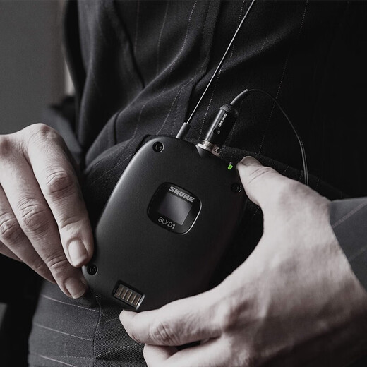 SHURE Shure SLXD14D wireless lavalier microphone stage performance live broadcast conference speech training host chest microphone SLXD14D/UL4 cardioid