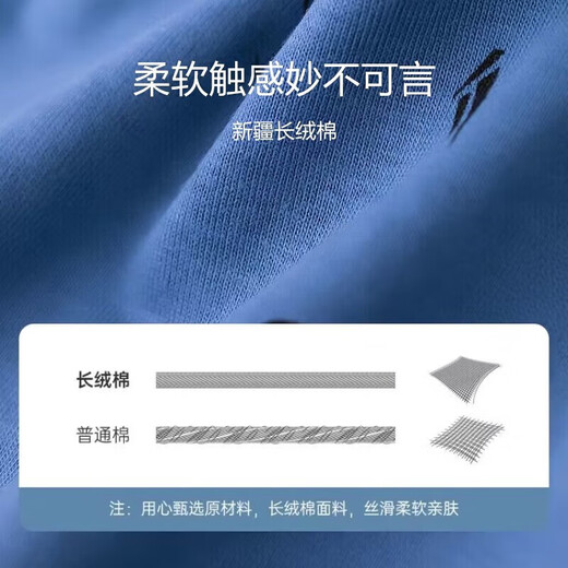 Septwolves men's underwear, men's pure cotton boxer briefs, printed antibacterial boxer briefs, breathable shorts, men's soft cotton pants, men's