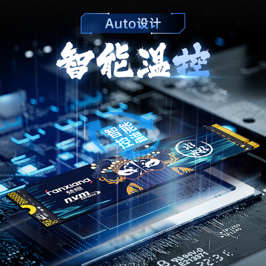 梵想（FANXIANG）S690MQ SSD固态硬盘 M.2接口(PCIe4.0x4) 适配PS5 笔记本电脑 AI电脑存储配件 2TB【读速5000MB/S】