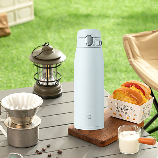 Zo Jirushi Thermos Cup importiert große Kapazität Sport im Outdoor Feuchtigkeitsfeuchter tragbarer Kaltwasserbecher Student Outdoor Wasserkoch