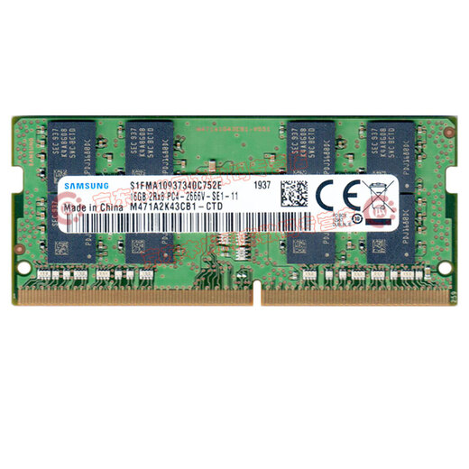 Samsung (SAMSUNG) original DDR4 PC4 fourth-generation notebook all-in-one computer memory stick, suitable for Lenovo Savior, Dell Inspiron, ASUS Tianxuan, HP, Xiaomi, Huawei, etc. DDR4 2666 16G notebook memory stick