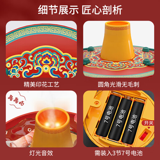康迪拉家族儿童过家家厨房玩具做饭电磁炉3-6岁女孩切切乐六一儿童节礼物