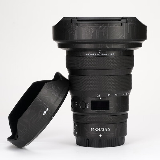 美本堂适用于尼康Z14-24F2.8S镜头保护贴膜1424 2.8机身贴纸碳纤维3M 磨砂黑 尼康Z14-24F2.8S