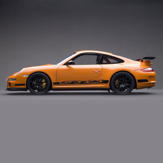 奥图亚（AUTOART）奥拓1:12 保时捷911(997) GT3 RS 汽车模型 合金车模静态跑车收藏 黑色 12116