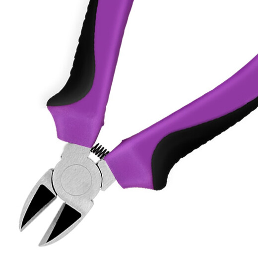 
TOPFORZA imported vise, point-nosed pliers, oblique nose pliers, oblique mouth pliers, two-color handle electrician pliers, wire pliers, chromium vanadium steel hardened 6-inch EC-9207 oblique mouth pliers