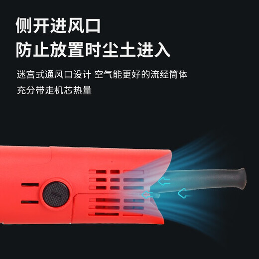 Ruiqi (Ken) Winkelschleife Hochleistungs Haushaltsschleife Schneidemaschine Mehrfunktion Handschleife Poliermühle 9913b Elektrisches Elektrowerkzeug 9913b Winkelmühle 100mm
