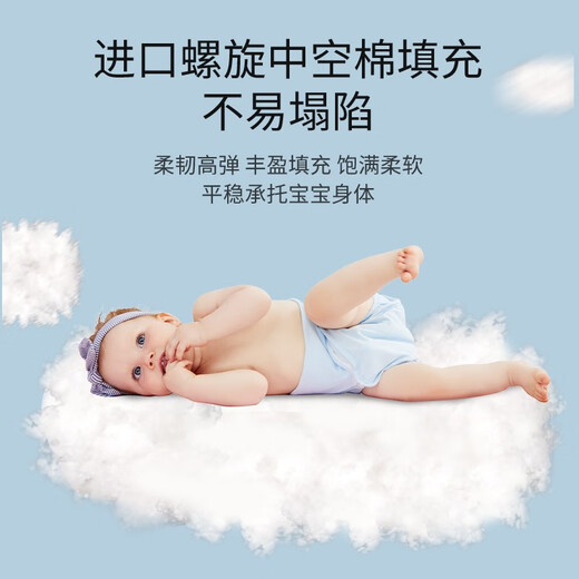 Tile Bed-in-Bed Pillow Newborn Portable Baby Crib Sleeping Magic Device Movable Bionic Crib Bed Anti-pressure Sleeping Bed Gert Gray-Bean Blanket (0-2 years old)